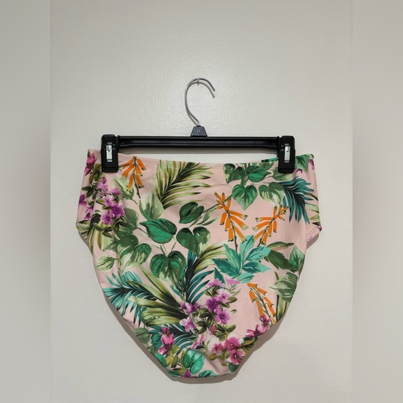 Kona Sol Orange Pink 2 piece swimsuit - Picture 6 of 7